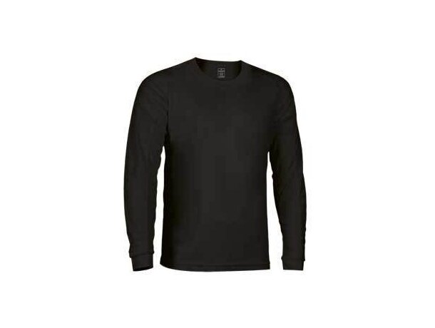 Camiseta de manga larga adulto Valento negra