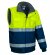 Chaqueta desmontable alta visibilidad Donegal con chaleco Amarillo limón