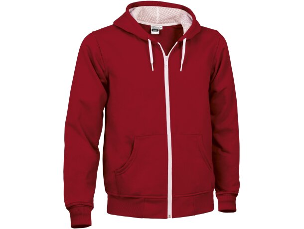 Sudadera Mamut con capucha, cremallera y felpa interior perchada detalle 5