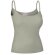 Camiseta tirante fino de mujer Valento beige