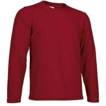 Forro polar de cuello redondo Valento rojo
