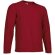 Forro polar de cuello redondo Valento rojo
