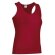Camiseta de tirantes mujer lisa Valento roja