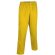 Pantalón clásico sanitario con cremallera Valento amarillo