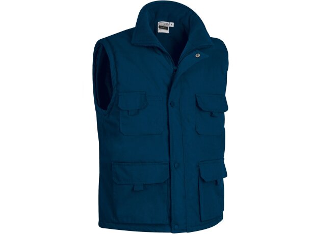 Chaleco Truman acolchado hidro-repelente multibolsillo polar detalle 1