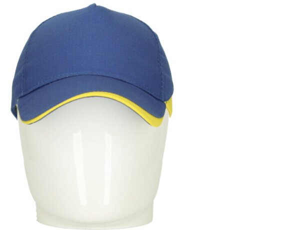 Gorra bicolor FORT Valento detalle 2