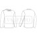 Sudadera poliéster 300 g/m2 Open detalle 1