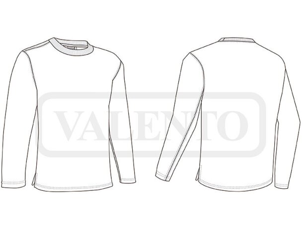 Sudadera poliéster 300 g/m2 Open detalle 1