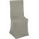 Funda de silla Throne poliéster elastano eventos hostelería Beige arena