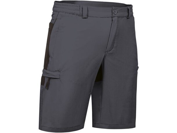 Bermuda Quebec ripstop bielástica secado rápido multibolsillos detalle 5