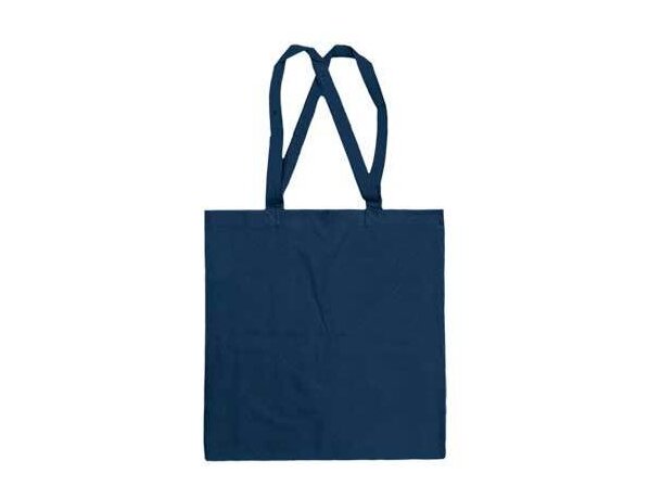 Bolsa plana con asas largas Valento azul Bolsa plana con asas largas Valento azul