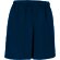 Pantalón corto deportivo Freedom mezcla algodón y poliéster Azul marino orión