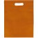 Bolsa Jayden de polipropileno con asa troquelada Naranja fiesta