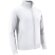 Chaqueta Carlo de punto tricot en acrílico para uniformidad Blanco
