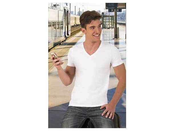 Camiseta Cuello Pico Cruise Valento
