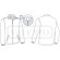 Chaquetas promocionales de poliéster 220 g/m2 Glasgow detalle 1