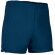 Pantalón deportivo corto de poliéster Valento personalizado azul