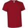 Camiseta unisex Bike Valento Rojo loto