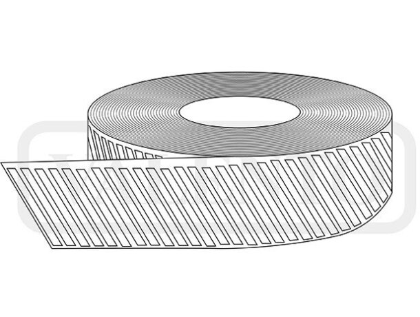 Cinta retro-reflectante termo-adhesiva Pilesa en rollo detalle 1