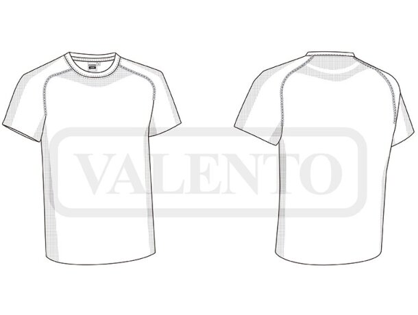 Camiseta técnica Shelby de poliéster con diseño seamless detalle 1