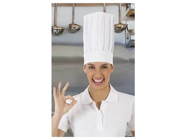 Gorro de chef para restaurante con rejilla Valento barato