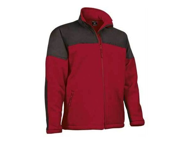 Chaqueta tejido técnico Valento roja barata