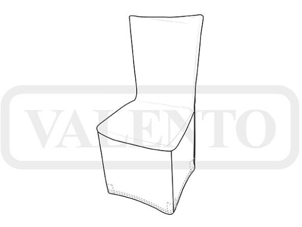 Funda de silla Throne poliéster elastano eventos hostelería detalle 1