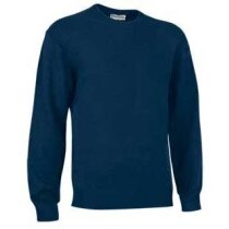 Jersey de trabajo cuello redondo Valento azul personalizado Jersey de trabajo cuello redondo Valento azul personalizado