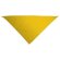 Pañuelo de forma triangular Valento personalizado amarillo
