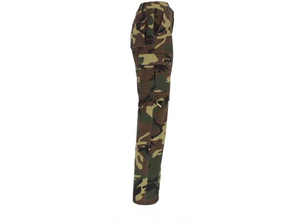 Pantalones laborales pernera desmontable poliéster-algodón Woodman detalle 5