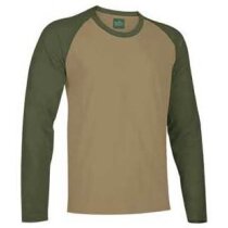 Camiseta manga larga de hombre combinada 200 gr Valento