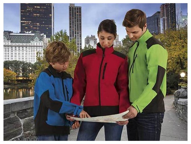 Chaqueta de soft shell sencilla Valento
