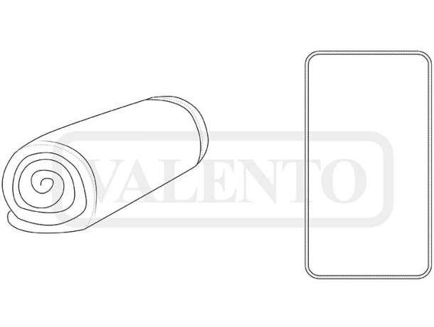 Toalla de microfibra NENUFAR Valento detalle 1