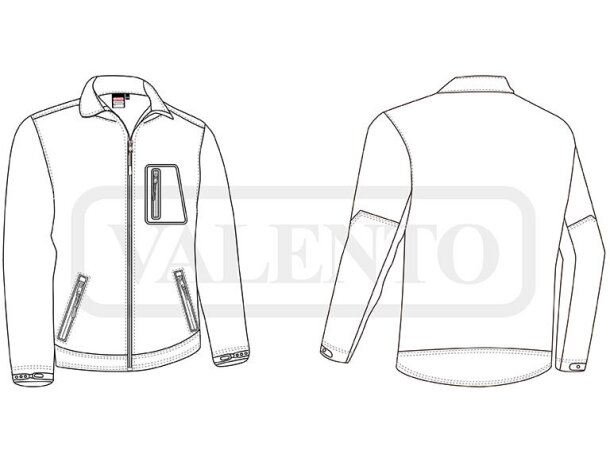 Chaqueta técnica BATAVIA Valento detalle 1