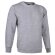 Sudadera Felpa Cuello Redondo Valento personalizada gris