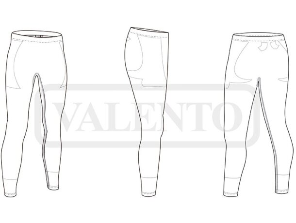 Pantalón interior térmico Root sin costuras con compresión detalle 1