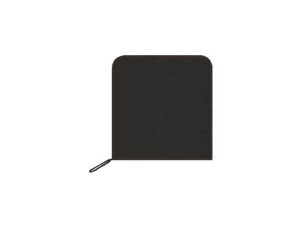 Paño de cocina de microfibra Valento personalizada negra