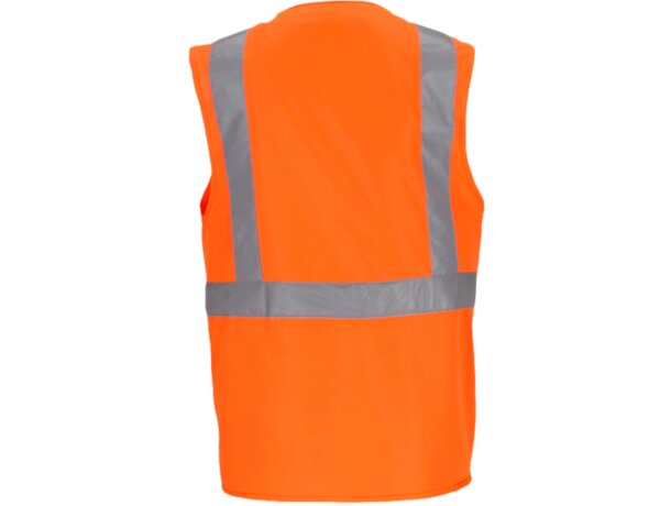 Chaleco ligero alta visibilidad Bridge con cintas reflectantes detalle 4