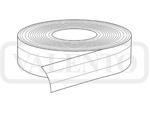 Cinta retro-reflectante de coser Amber 100 metros detalle 1