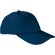 Gorra de béisbol valento sandwich con logotipo personalizable Azul marino orion