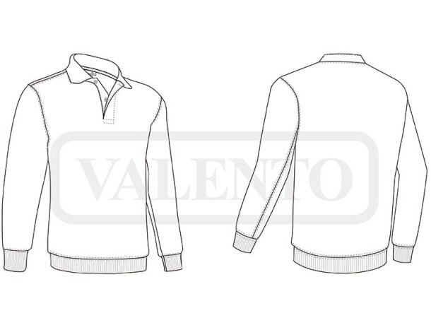 Sudadera CHESTER Valento detalle 1