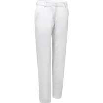 Pantalón multiusos con bolsillos para mujer Valento blanco