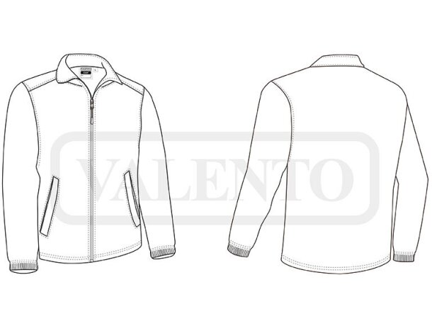 Chaquetas de trabajo Valento Court deportivas poliéster 250 g/m2 detalle 1