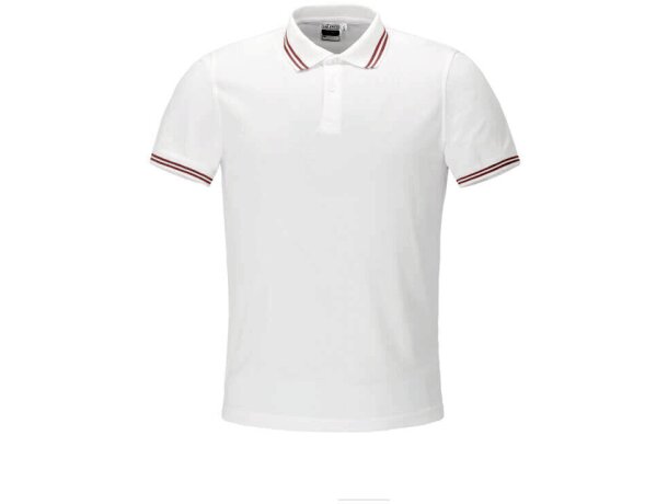 Polos de manga corta originales poliéster 170 g/m2 Sagano detalle 2