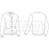 Chaqueta de mujer cuello en forma de pico acrílico 325 g/m2 Cardigan detalle 1