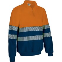 Sudadera alta visibilidad Stirling con cremallera
