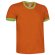 Camiseta Combi Valento Naranja fiesta/verde manzana