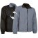 Chaqueta reversible polar y nylon Valento personalizada negra