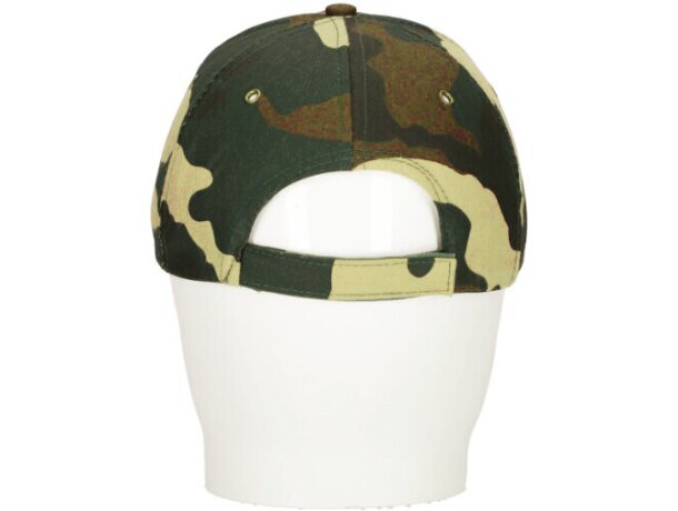 Gorra camuflaje JUNGLE Valento detalle 4