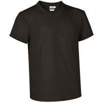 Camiseta manga corta cuello de pico Valento Valento gris